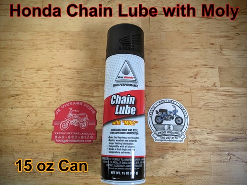 Chain spray lubricant moly - lubricant,