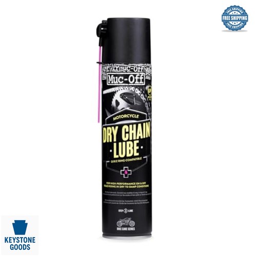 Motorcycle dry chain lube - dry,
